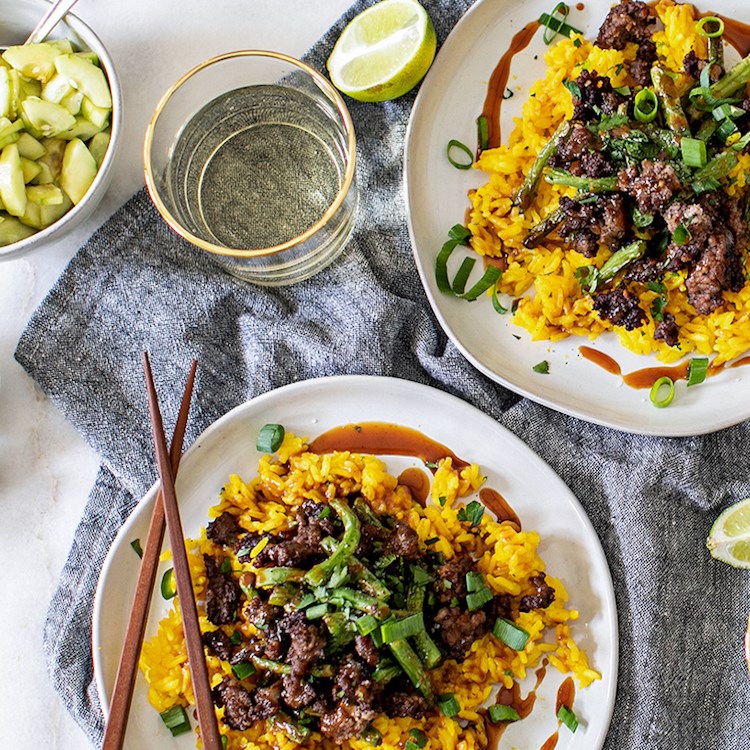 Picture of Crispy Thai Beef& Green Beans
